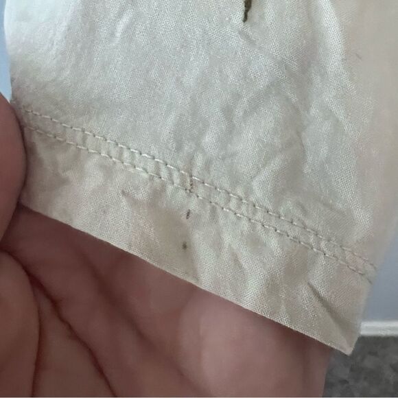 J.Jill Embroidered Woven Floral Button Down Long Sleeve Shirt Size S - Picture 4 of 9